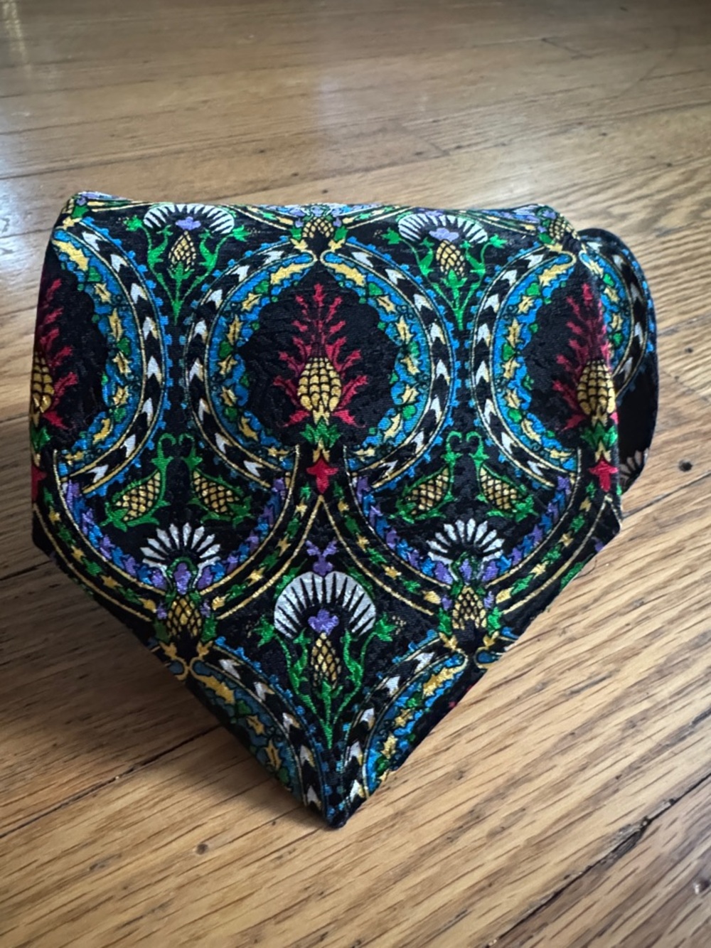 Gorgeous Rush Limbaugh Black Multicolor Paisley Tie